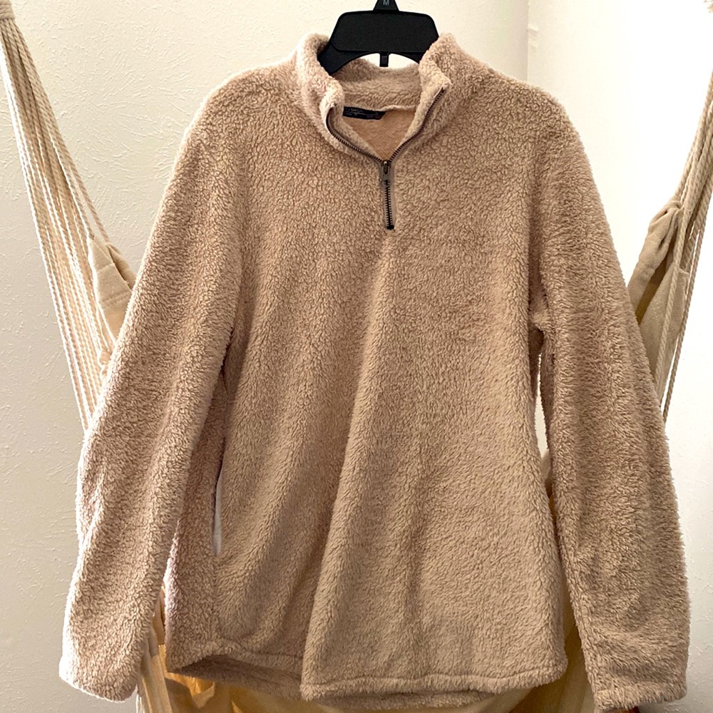 Winter fur sweater